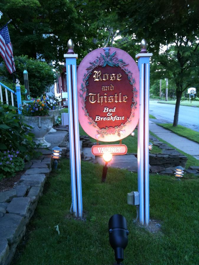 Rose & Thistle Bed & Breakfast Cooperstown Eksteriør bilde
